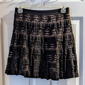 EUC Max Studio Black Lace Skirt
